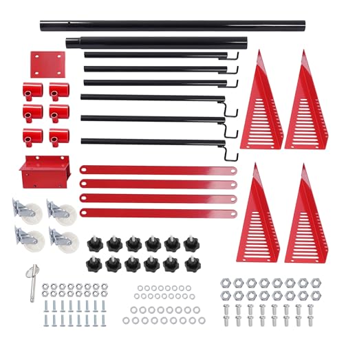 72In Universal Auto Paint Rack Stand Tree Holder Adjustable Center