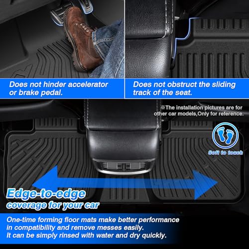 Floor Mats Compatible with Ford Bronco Sport 2021 (3 Count)