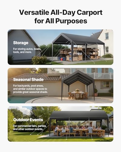 Carport 10 x 20 FT Outdoor Car Canopy