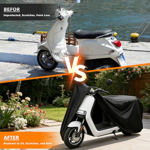 Moped Cover Scooter Cover Waterproof Outdoor Vespa Cover