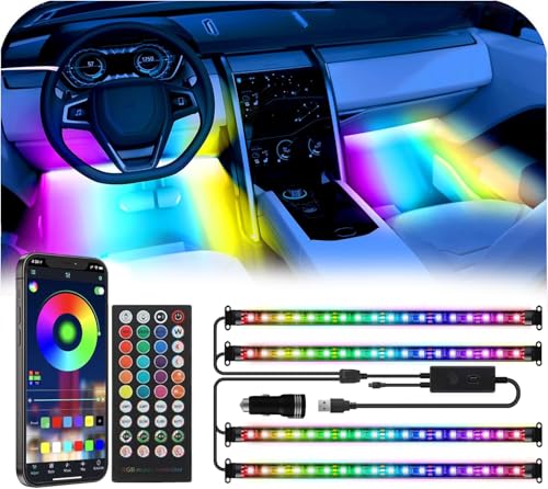 72 LED USB Interior Strip Lights (8 Count)