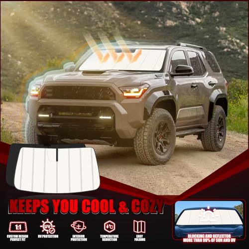 Windshield Sun Shade for Toyota 4Runner 2010