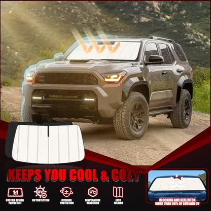 Windshield Sun Shade for Toyota 4Runner 2010