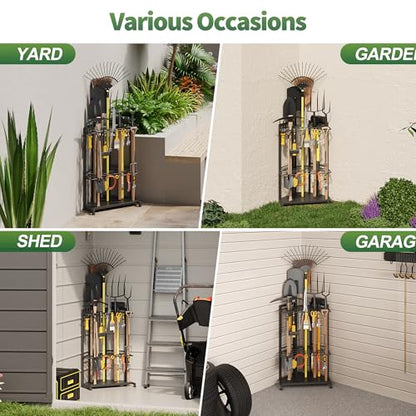 Garden Tool Organizer for Corner