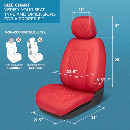 Curated Cabernet Leather Seat Covers for Cars & SUVs