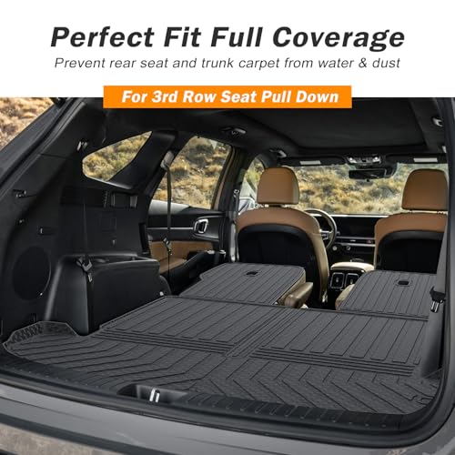 Floor Mats Set for Kia Sorento 2021 (7 Count)