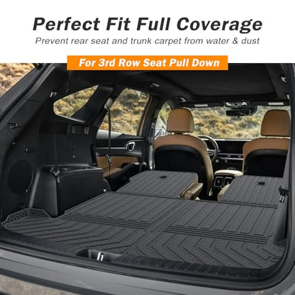 Floor Mats Set for Kia Sorento 2021 (7 Count)