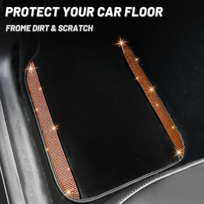 Bling Car Floor Mats Full Set