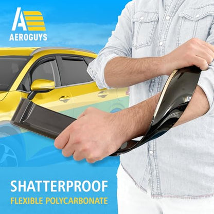 Extra Durable Window Deflectors in (4 Count)