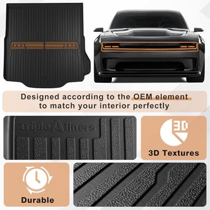 Trunk Mat for 2024 2025 2026 Dodge Charger EV Accessories