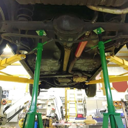 55.62" 79.48" Automotive Under Hoist Jack Stand 2 Ton High Lift