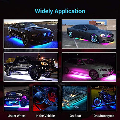Car Underglow Lights (8 Count)