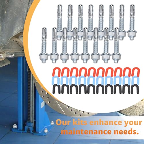 Car Lift Installation Install Kit with Wedge Anchor Bolts Leveling Shim