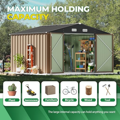 10x10 FT Outdoor Storage Shed