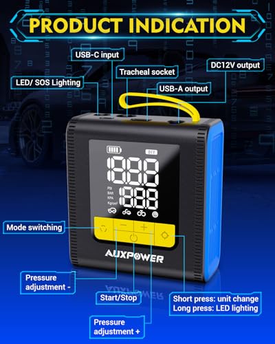 H4 Series 150PSI Tire Inflator Portable Air Compressor