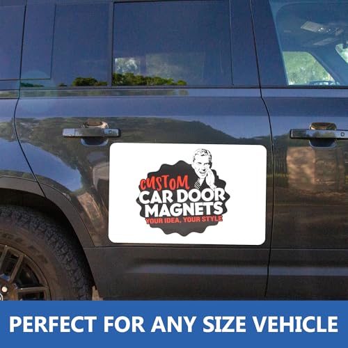 Custom Car Magnet Signs for Advertising and Promotion (2 Count)