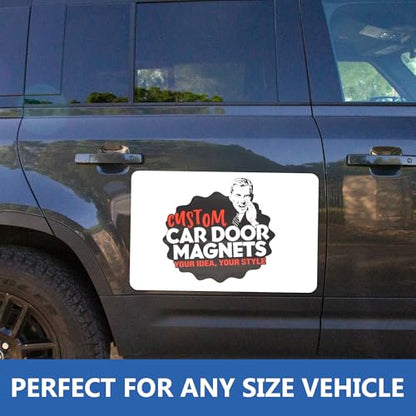Custom Car Magnet Signs for Advertising and Promotion (2 Count)