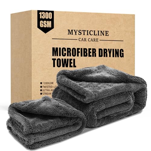 2 Pack 1300 GSM Car Drying Towel (2 Count)