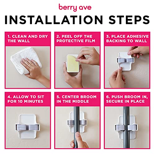 Combo 5 Slot Broom Holder w