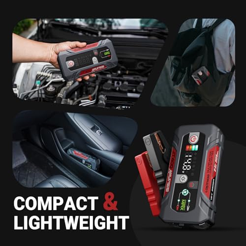 JT400 Jump Starter with Battery Tester