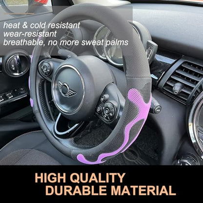 Large Size Comfy Grip Steering Wheel Cover 15.75 Inch