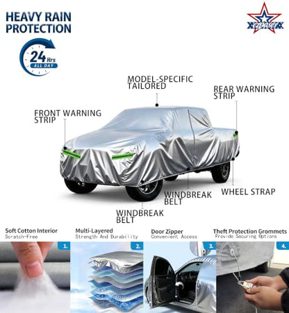 10 Layer Custom Fit Truck Cover Waterproof All Weather