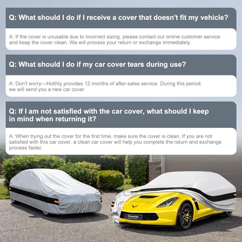 10 Layers Car Cover Custom Fit for Chevrolet Corvette