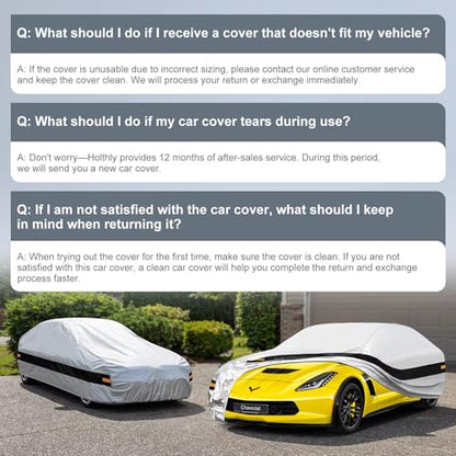 10 Layers Car Cover Custom Fit for Chevrolet Corvette