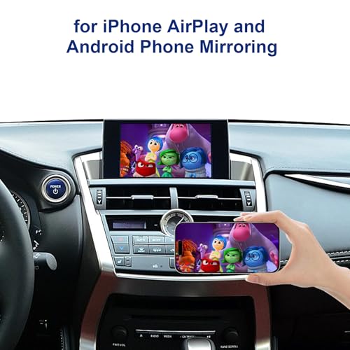 LVDS Wireless Wired CarPlay for Lexus RX ES NX CT is RC OEM Rotary Knob Controller