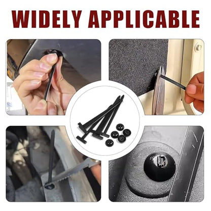 200 Pack Nylon Universal Cable Tie Buckle Zip Tie (200 Count)