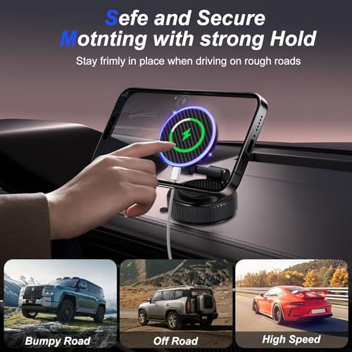 Magnetic Phone Charging Holder for Car