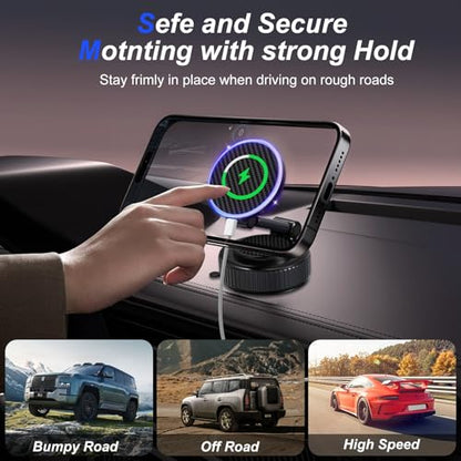 Magnetic Phone Charging Holder for Car