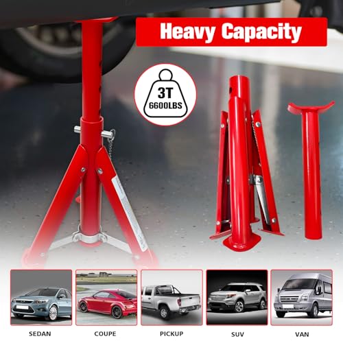 Foldable Jack Stands 3 Ton