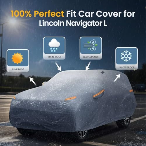 Large SUV Car Cover for Lincoln Navigator