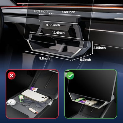 Under Screen Storage for Model Y