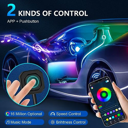 Dreamcolor Acrylic Ambient Lighting Car Lights