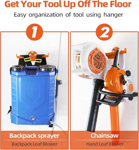 Backpack Blower Rack with Tube Hook