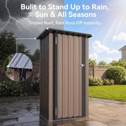 3x2 FT Outdoor Storage Shed