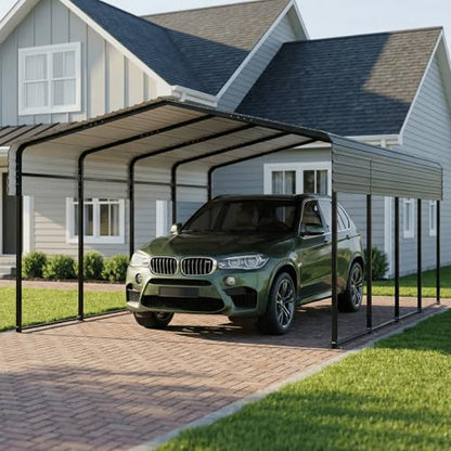 13x20FT Heavy Duty Metal Carport