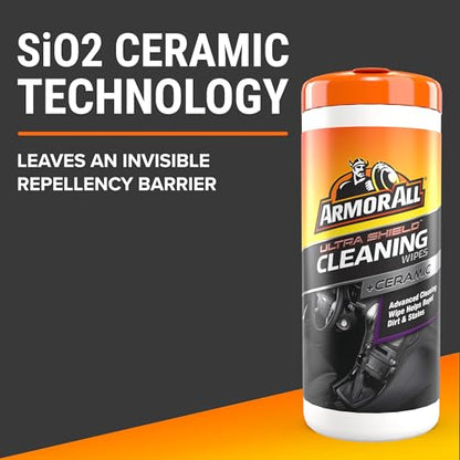 Ultra Shield + Ceramic Cleaning Wipes by Armor All (90 Count)