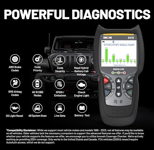 5410 All System OBD2 Scanner Diagnostic Tool for Cars & Trucks