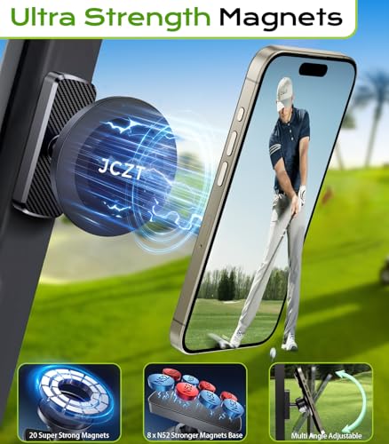 Magnetic Golf Cart Phone Holder for EZGO Club Car Yamaha