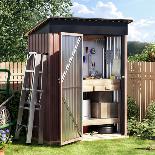 5X3X6.1FT Garden Storage Shed