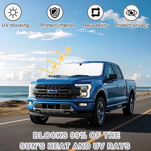 Windshield Sun Shade for Ford F150 2021