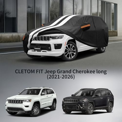 Multi Layer Car Cover Custom Fit for Jeep Grand Cherokee Long