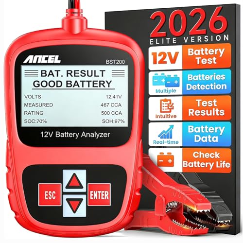 BST200 Car Battery Tester 12V Battery Load Tester