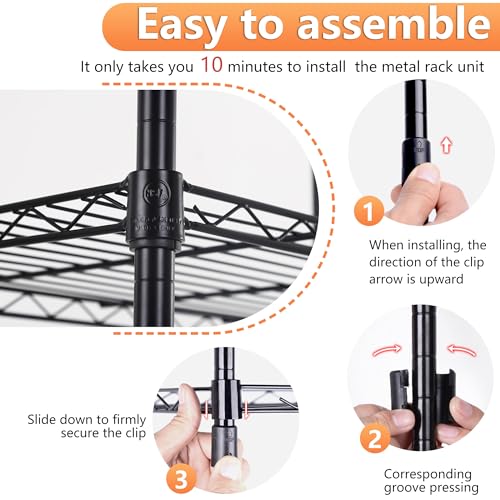 5 Tier Wire Shelf
