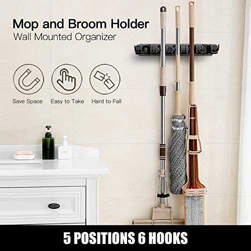 2 Pack Mop and Broom Holder (2 Count)