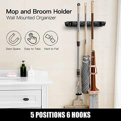 2 Pack Mop and Broom Holder (2 Count)