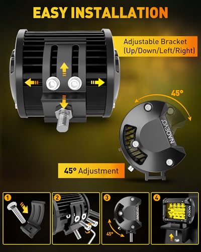 4 Inch LED Pod Lights (2 Count)